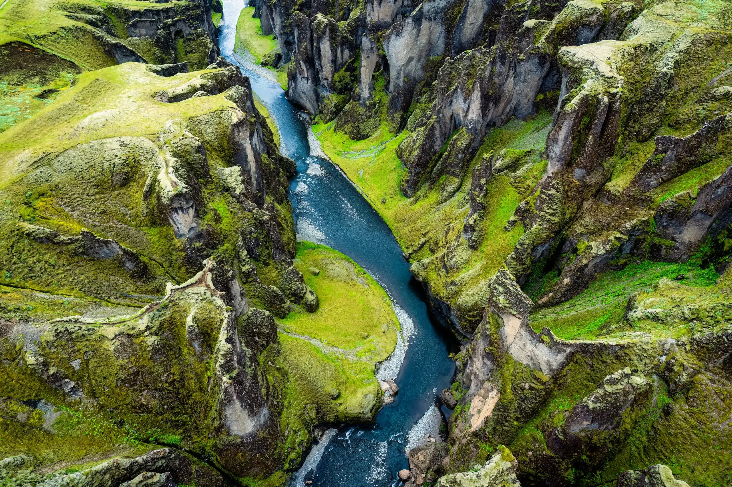 Canyon di Fjadrargljufur - Islanda